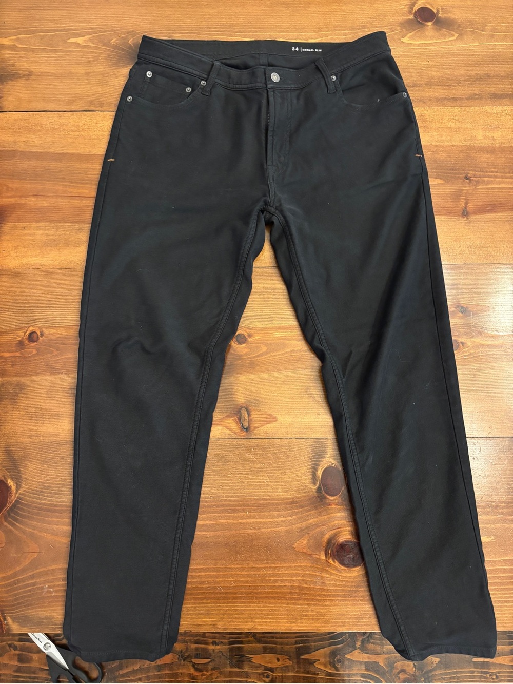 The Normal Brand Black Men’s Chino - Comfort Terry Pant